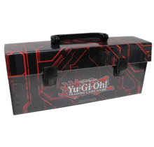 YUGIOH LUNCHBOX DECK BOX BLACK RED
