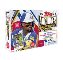 2024 TOPPS ARCHIVES SIGNATURE SERIES BASEBALL ACTIVE PLAYER ED BOX