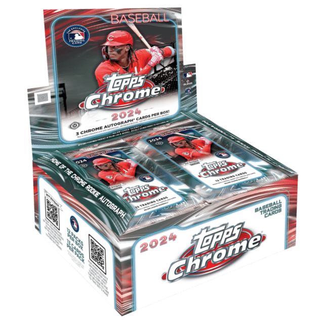 2024 TOPPS CHROME BASEBALL JUMBO BOX