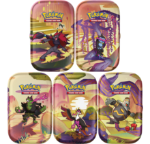 SCARLET AND VIOLET SHROUDED FABLE MINI TIN