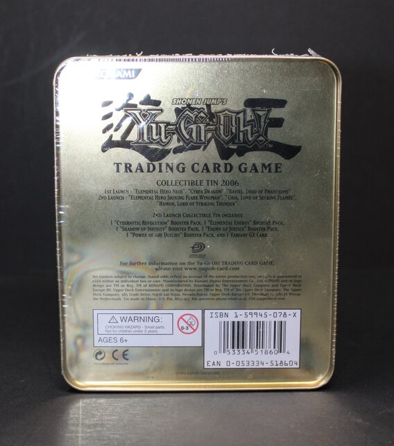 YUGIOH ELEMENTAL HERO SHINING FLARE WINGMAN TIN