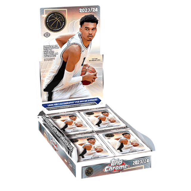 2023/24 TOPPS CHROME BASKETBALL HOBBY BOX