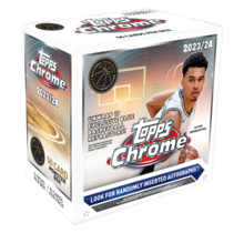 2023-24 TOPPS CHROME BASKETBALL MEGA BOX