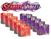 SV01 SCARLET & VIOLET (10) ELITE TRAINER BOX ETB CASE (2023)