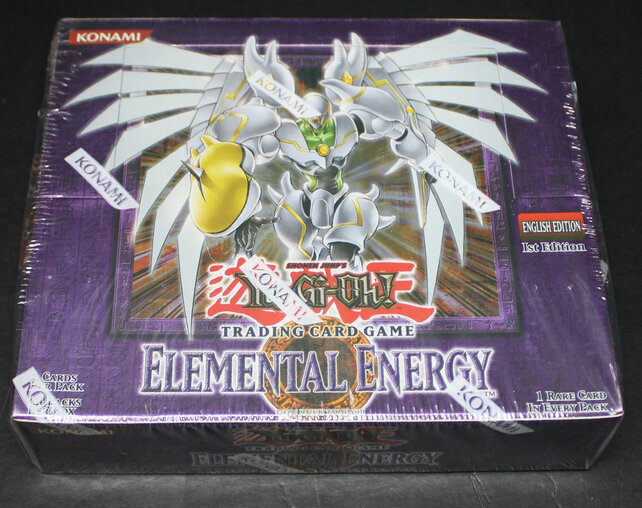 YUGIOH ELEMENTAL ENERGY 1ST EDITION BOOSTER BOX