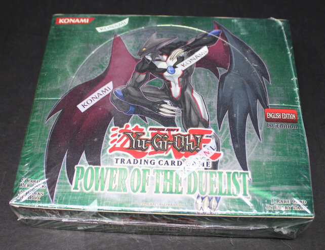 YUGIOH POWER OF THE DUELIST 1ST ED BOOSTER BOX