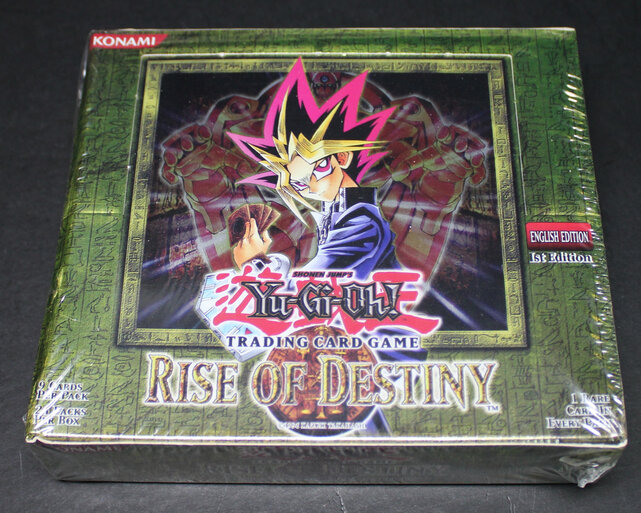 YUGIOH RISE OF DESTINY 1ST BOOSTER BOX