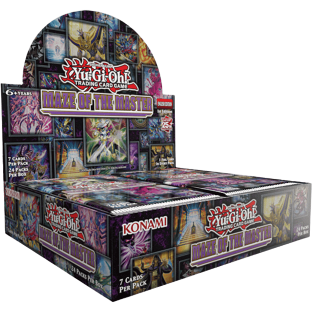 YUGIOH MAZE OF THE MASTER BOOSTER BOX (2025)