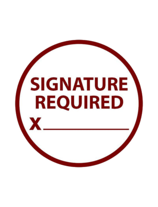 Signature Required