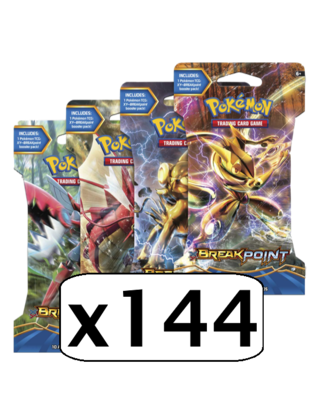 XY09 POKEMON BREAKpoint SLEEVED BOOSTER CASE