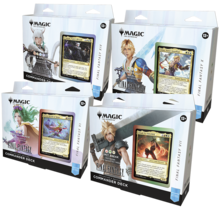 FINAL FANTASY ~ MAGIC COLLECTOR'S EDITION COMMANDER (SET OF 4 DECKS)