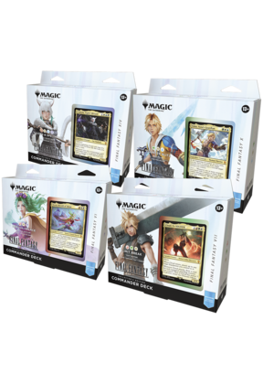 FINAL FANTASY ~ MAGIC COLLECTOR COMMANDER FULL SET