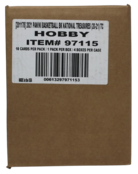 2020/21 PANINI NATIONAL TREASURES BASKETBALL 4 HOBBY BOX CASE