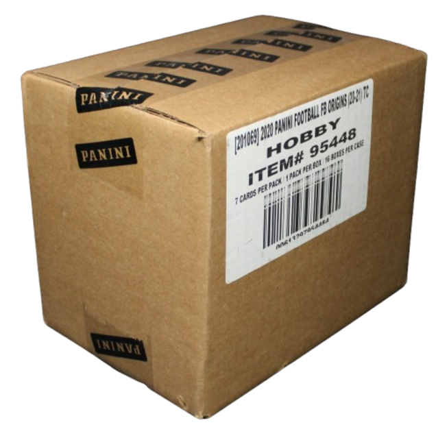 2020 PANINI ORIGINS FOOTBALL 16 HOBBY BOX CASE