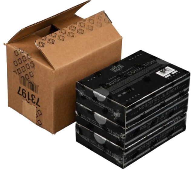 2009/10 UPPER DECK EXQUISITE BASKETBALL HOBBY BOX - OPENED 3 BOX CASE