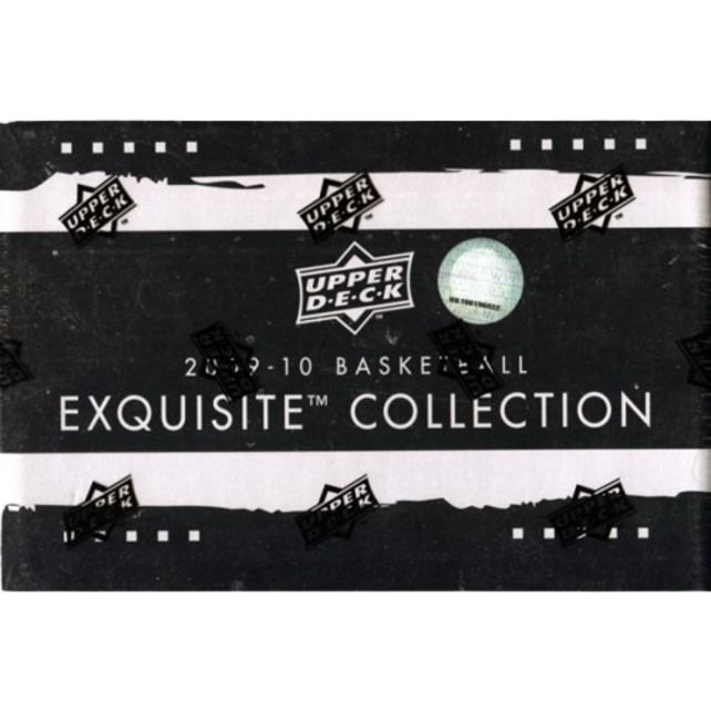 2009/10 UPPER DECK EXQUISITE BASKETBALL HOBBY BOX - OPENED 3 BOX CASE