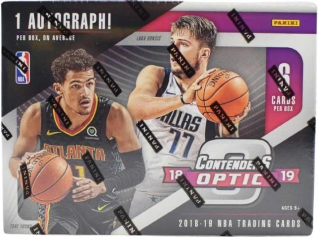 2018/19 PANINI CONTENDERS OPTIC BASKETBALL 20 BOX HOBBY MASTER CASE