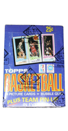 1980/81 TOPPS BASKETBALL BBCE UNOPENED WAX BOX