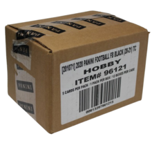 2020 PANINI BLACK FOOTBALL HOBBY BOX CASE