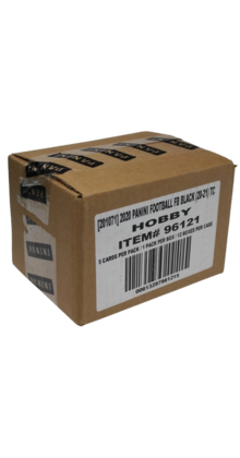 2020 PANINI BLACK FOOTBALL HOBBY BOX CASE