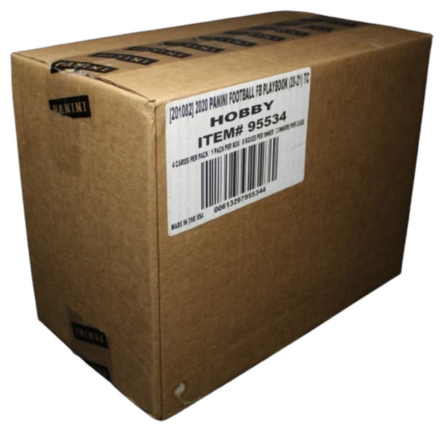2020 PANINI PLAYBOOK FOOTBALL 16 HOBBY BOX MASTER CASE