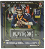2020 PANINI PLAYBOOK FOOTBALL 16 HOBBY BOX MASTER CASE