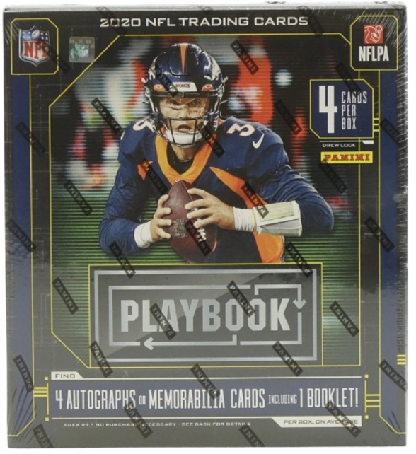2020 PANINI PLAYBOOK FOOTBALL 16 HOBBY BOX MASTER CASE