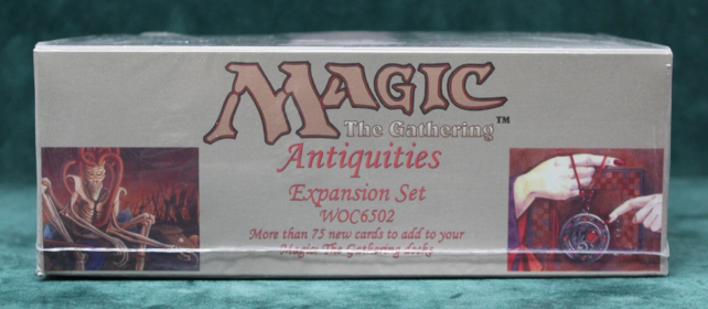 MTG Antiquities Booster Box RARE Gem Mint Condition (English)