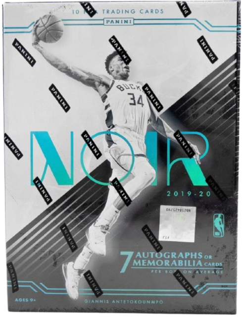 2019-2020 PANINI NOIR BASKETBALL HOBBY 4 BOX CASE