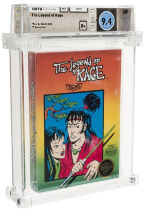 NES Legend of Kage, The - Graded