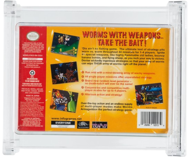 N64 Worms Armageddon - Graded