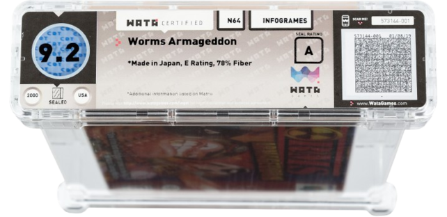 N64 Worms Armageddon - Graded
