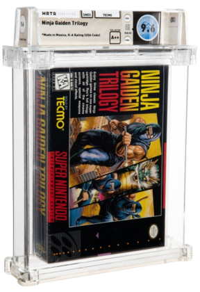 SNES Ninja Gaiden Trilogy - Graded