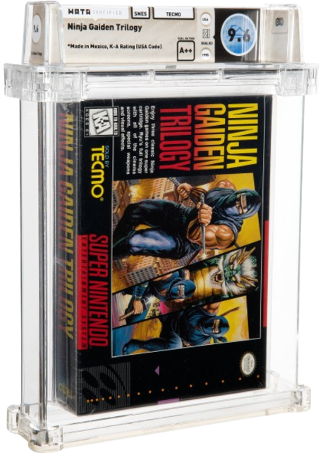 SNES Ninja Gaiden Trilogy - Graded