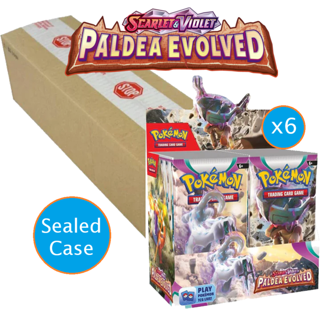 POKEMON SV02 PALDEA EVOLVED BOOSTER BOX CASE
