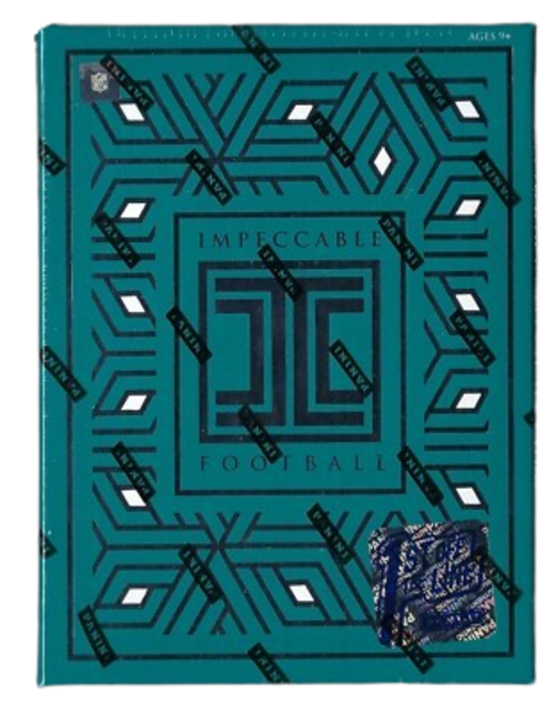 2021 PANINI IMPECCABLE FOOTBALL FIRST OFF THE LINE HOBBY 3 BOX CASE