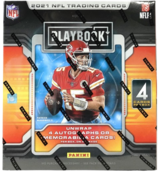 2021 PANINI PLAYBOOK FOOTBALL 16 HOBBY BOX CASE
