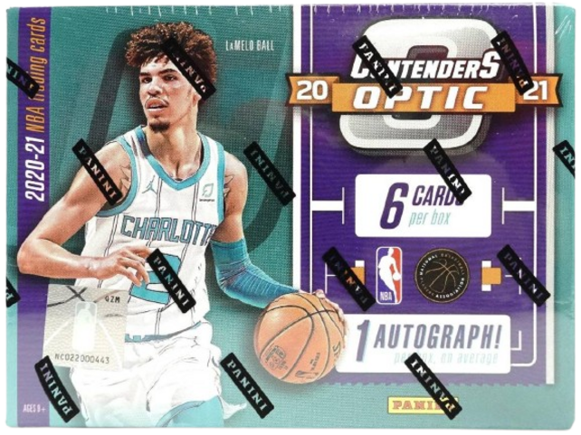 2020/21 PANINI CONTENDERS OPTIC BASKETBALL 10 HOBBY BOX CASE