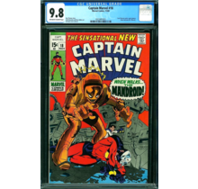 CAPTAIN MARVEL #18 CGC 9.8 ONLY 10 EXIST! KEY ISSUE DANVERS GAINS POWERS #0323491003
