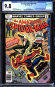 AMAZING SPIDER-MAN #168 CGC 9.8 WHITE 2ND APP WILL O' THE WISP CGC #4363247025