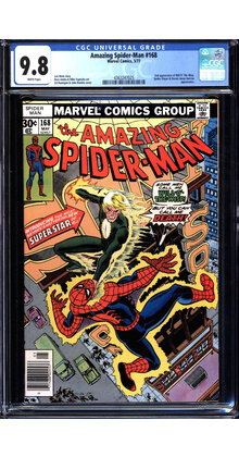 AMAZING SPIDER-MAN #168 CGC 9.8 WHITE 2ND APP WILL O' THE WISP CGC #4363247025