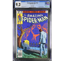 AMAZING SPIDER-MAN #196 CGC 9.2 WHITE PAGES NEWSSTAND ED CGC #4431333001