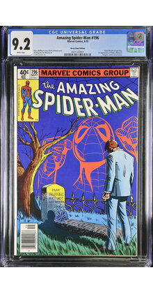SOLD AMAZING SPIDER-MAN #196 CGC 9.2 WHITE PAGES NEWSSTAND ED CGC #4431333001