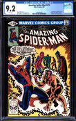 AMAZING SPIDER-MAN #215 CGC 9.2 WHITE PAGES SUB-MARINER COVER CGC #4364602002