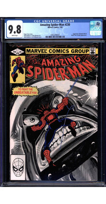 AMAZING SPIDER-MAN #230 CGC 9.8 WHITE PAGES HIGHEST GRADED #4363246007