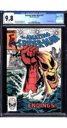 AMAZING SPIDER-MAN #251 CGC 9.8 H0BGOBLIN APP CGC #4363247013