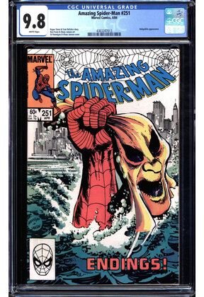 AMAZING SPIDER-MAN #251 CGC 9.8 H0BGOBLIN APP CGC #4363247013