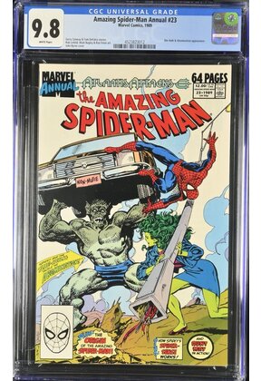 AMAZING SPIDER-MAN ANNUAL #23 CGC 9.8 WHITE PAGES CGC #4523823012