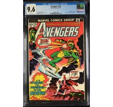 AVENGERS #116 CGC 9.6 WHITE PAGES DEFENDERS X-OVER CGC #4488767006