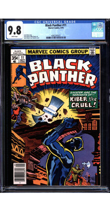 BLACK PANTHER #11 CGC 9.8 WHITE HIGHEST GRADED CGC #4363247021